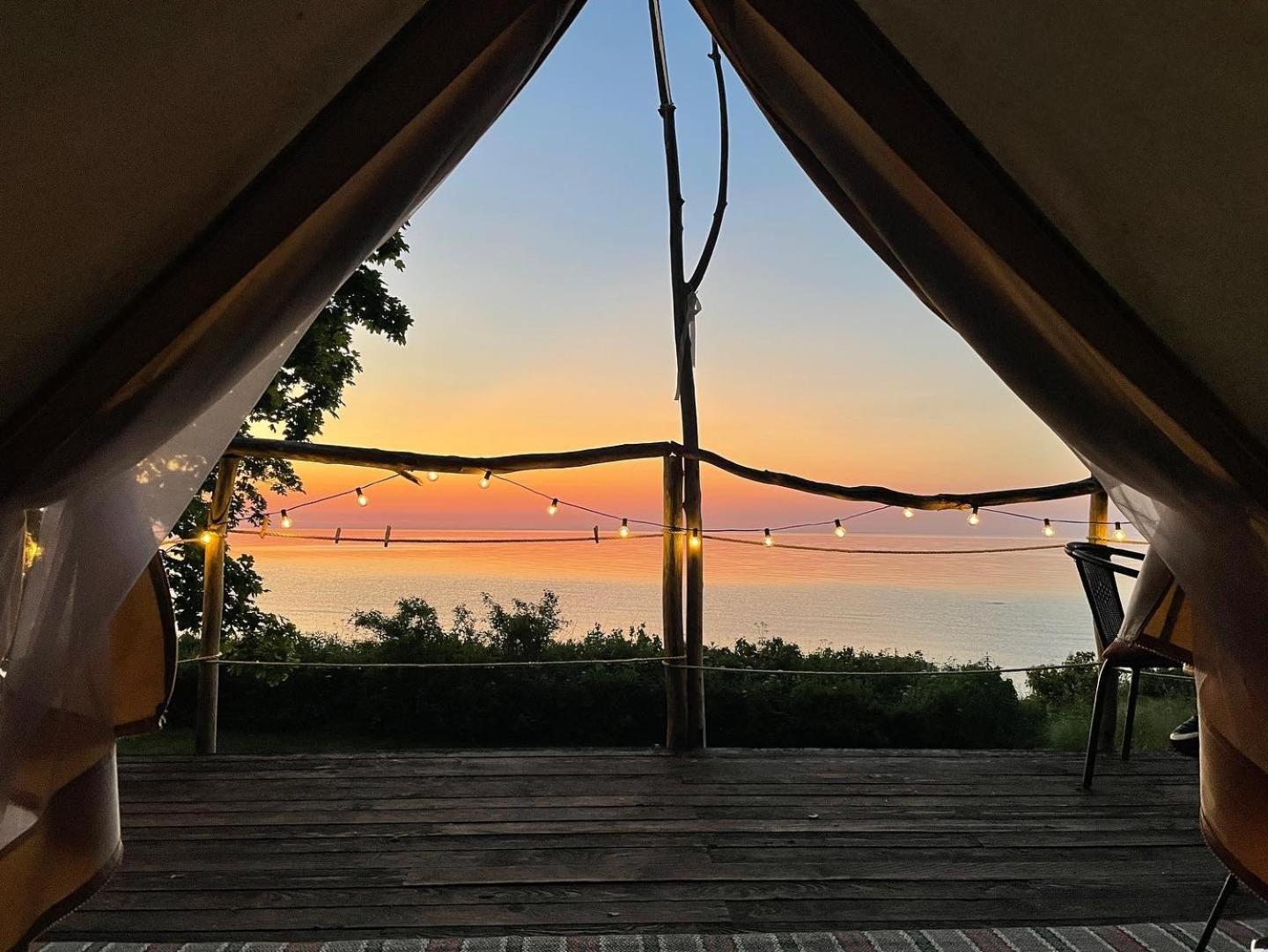 Mereaeaere Glamping Ja Rannamaja Liimala 外观 照片