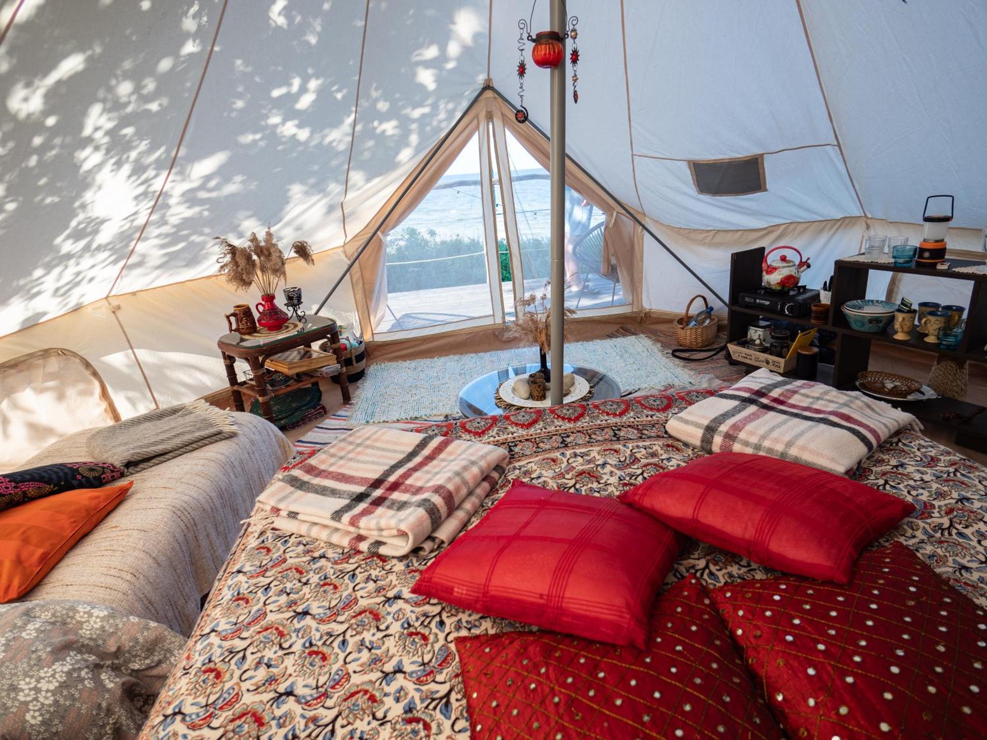 Mereaeaere Glamping Ja Rannamaja Liimala 外观 照片